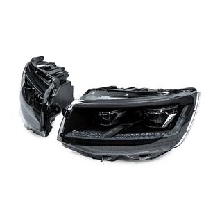 Передние фары FullLed Black V2 (2015-2019, 2 шт) Volkswagen T6 2015-2024 гг. фото 3