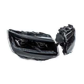 Передние фары FullLed Black V2 (2015-2019, 2 шт) Volkswagen T6 2015-2024 гг. фото 4