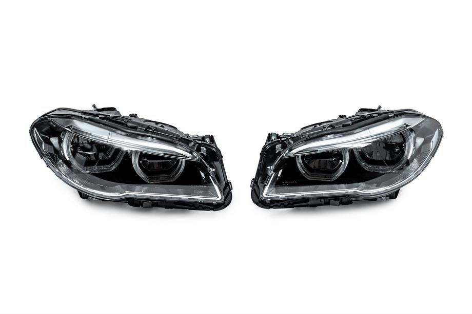 BMW 5 серия F10/F11 2010–2016 гг. Передние фары с модулями Full LED (2013-2016, 2 шт.)