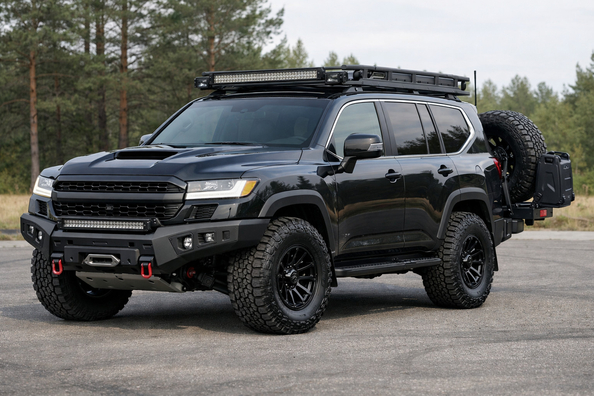 Что поставить на Toyota Land Cruiser 300, если раздражает слишком спокойный штатный вид
