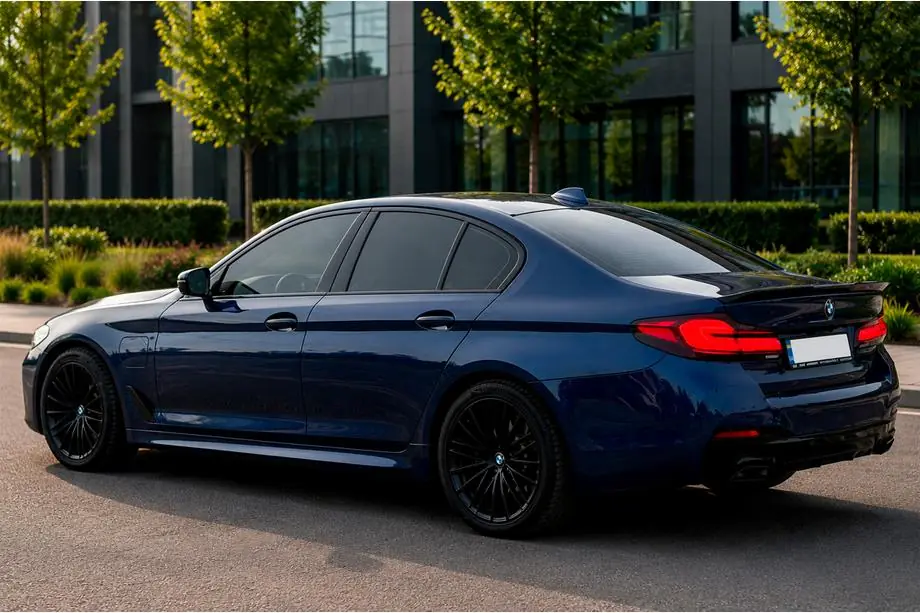 BMW 5 серия G30/G31 2017–2023 гг. Насадки на глушитель M-Performance Black (2 шт) Фото 5