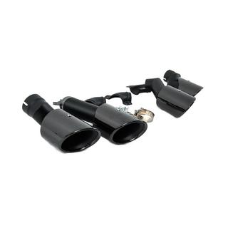 Насадки на глушитель V2 Black в стиле X5M F95 фото 4
