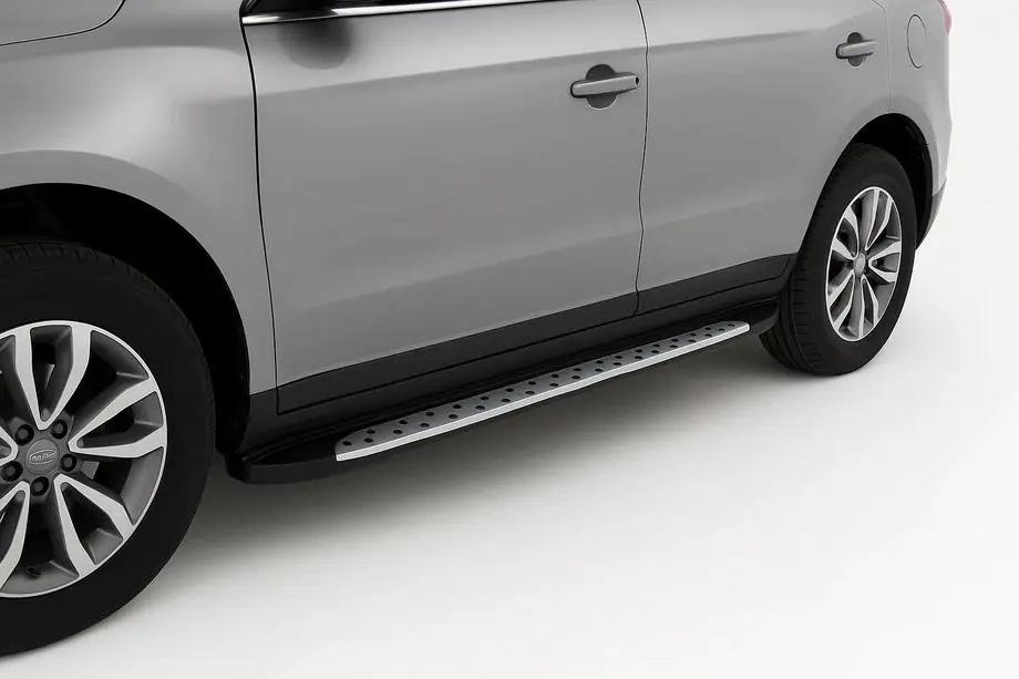 Geely Emgrand X7 2011- гг. Боковые пороги OEM (Без крепежа, 2014+) Image