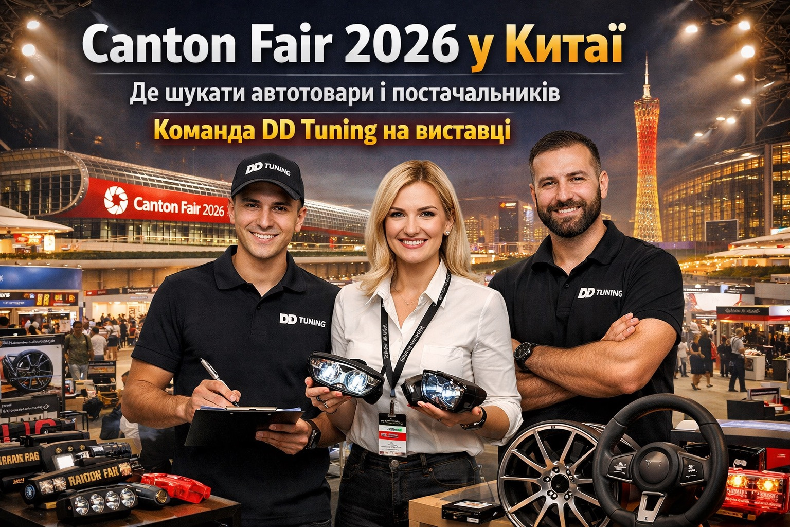 Canton Fair 2026 в Китае: автотовары, поставщики и что стоит везти на маркетплейс
