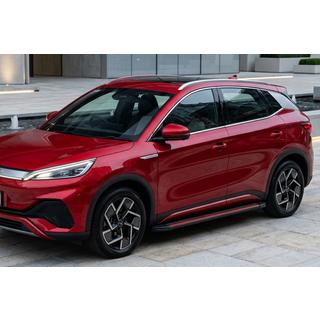 Боковые пороги Maya Red (2 шт., алюминий) BYD Atto 3 2021- гг. фото 1