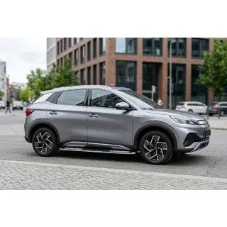 Боковые пороги Tayga V2 (2 шт., Алюминий) фото 1