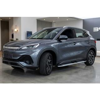 Боковые Подножки Mevsim Grey (2 шт., Алюминий) BYD Atto 3 2021- гг. фото 1