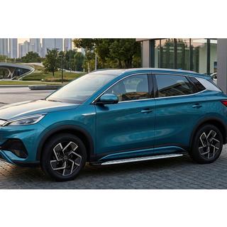 Боковые Подножки Shining V1 (2 шт., Алюминий) BYD Atto 3 2021- гг. фото 1