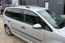 Volkswagen Touran 2010-2015 гг. Хромированные рейлинги фото 8