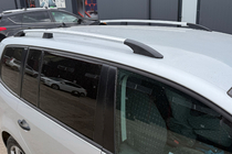 Volkswagen Touran 2010-2015 гг. Хромированные рейлинги фото 10
