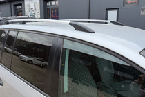 Volkswagen Touran 2010-2015 гг. Хромированные рейлинги фото 3