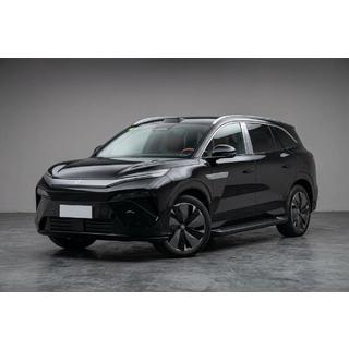 Боковые пороги Allmond Black (2 шт., алюминий) BYD Tang L 2025– гг. фото 1