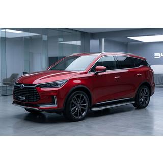 Боковые Подножки Maydos V1 (2 шт., Алюминий и Нержавейка) BYD Tang 2025- гг. фото 2