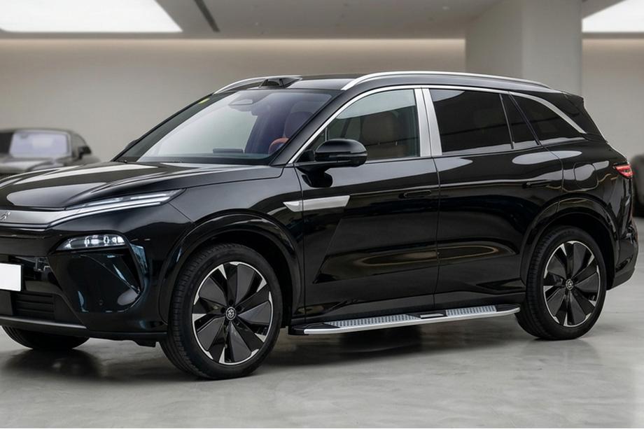 BYD Tang 2025– гг. Боковые Подножки Mevsim Grey (2 шт., Алюминий) Фото 1