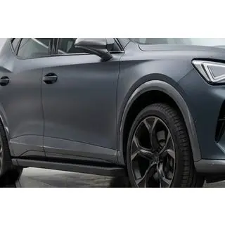 Боковые пороги Allmond Black (2 шт., алюминий) Cupra Formentor 2020- гг. фото 1