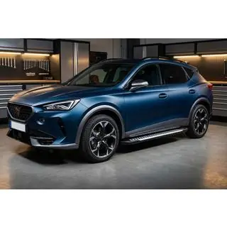 Боковые пороги Line (2 шт., алюминий) Cupra Formentor 2020- гг. фото 1