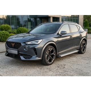 Боковые пороги Maya V2 (комплект, алюминий) Cupra Formentor 2020- гг. фото 1