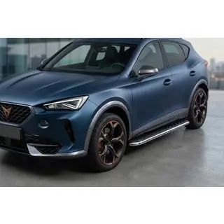 Боковые Подножки Maydos V1 (2 шт., Алюминий и Нержавейка) Cupra Formentor 2020- гг. фото 1