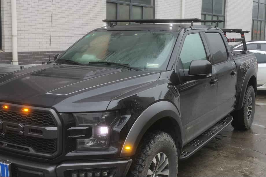 Ford F-150 2014-2021 гг. Поперечины багажника на гладкую крышу OEM (2 шт.) Фото 1