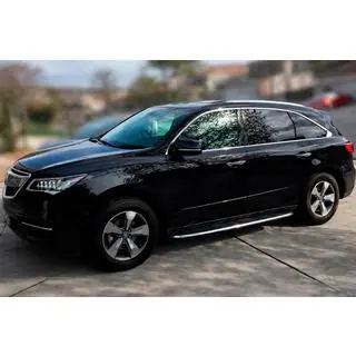 Боковые пороги HARMS (2 шт) Acura MDX 2013-2020 гг. фото 4