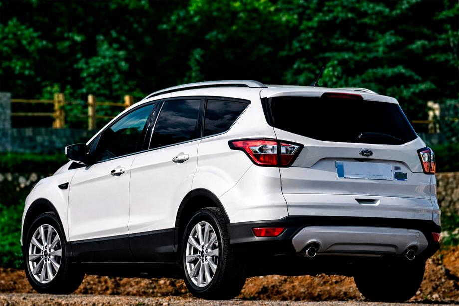 Ford Kuga/Escape 2013-2019 гг. Рейлинги OEM (2 шт) Черный Фото 3
