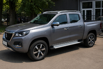 Ford Ranger 2011–2022 гг. Рейлинги серые OEM (Алюминий) фото 1