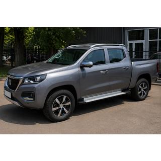 Рейлинги серые OEM (Алюминий) Ford Ranger 2011–2022 гг. фото 1