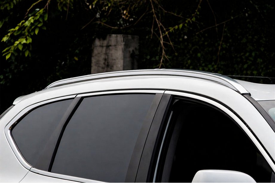 Honda CRV 2022- гг. Интегрированные рейлинги OEM (Алюминий) Черный Фото 3