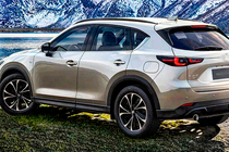 Mazda CX-5 2017- гг. Интегрированные рейлинги OEM (2 шт.) фото 9