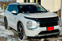 Mitsubishi Outlander 2021- гг. Интегрированные рейлинги OEM (2 шт.) фото 6