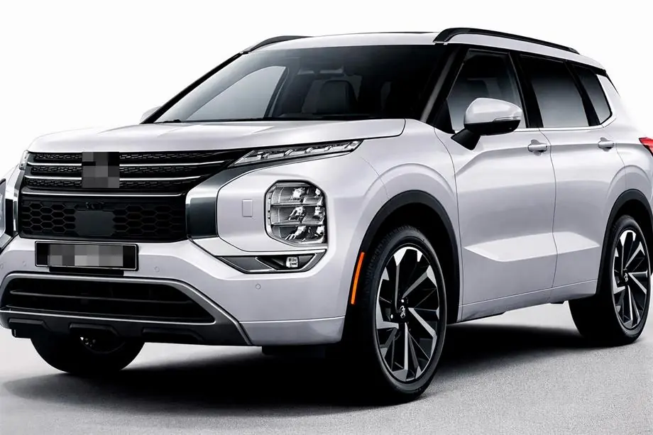Mitsubishi Outlander 2021- гг. Интегрированные рейлинги OEM (2 шт.) Фото 1