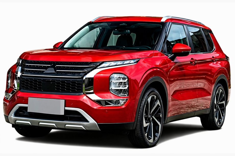 Mitsubishi Outlander 2021- гг. Интегрированные рейлинги OEM (2 шт.) Серый Фото 2