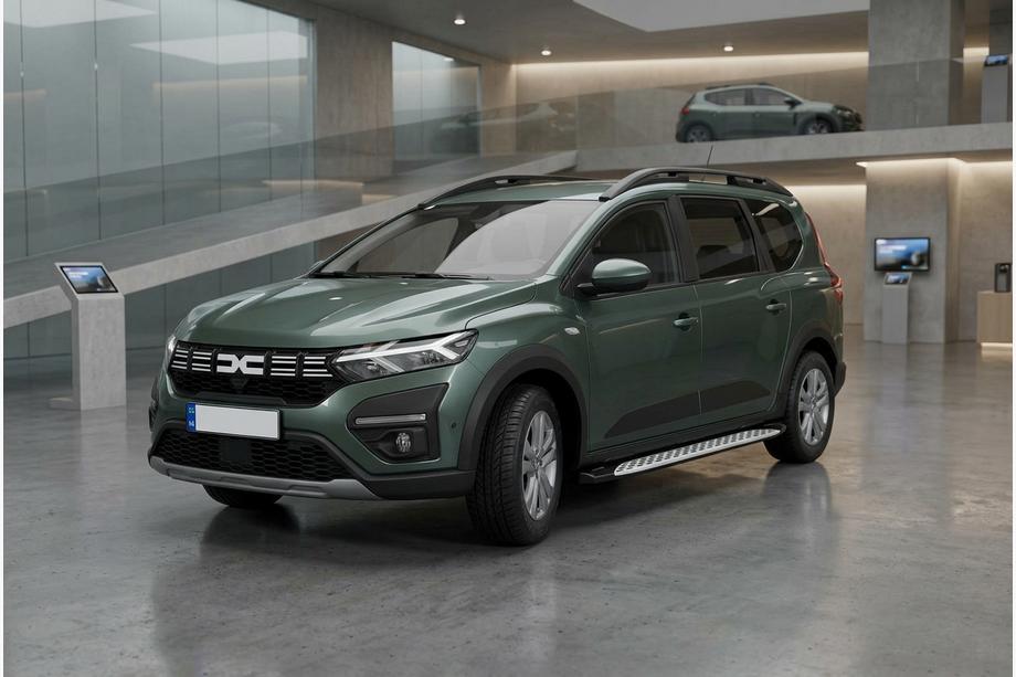 Dacia Jogger 2022- гг. Боковые Подножки Shining V1 (2 шт., Алюминий) Фото 1