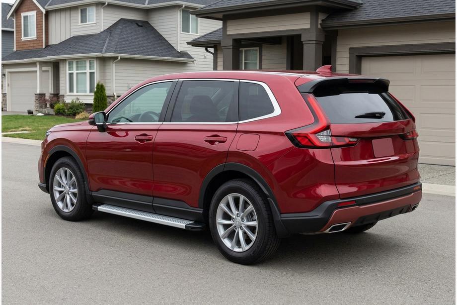 Honda CRV 2022- гг. Боковые пороги Maya V2 (комплект, алюминий) Фото 1