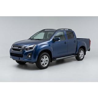 Боковые Подножки Vision New Black (2 шт., Алюминий) Isuzu D-Max 2019- гг. фото 1