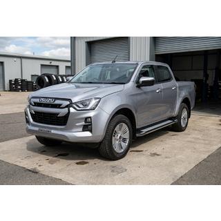 Боковые пороги Rainbow (2 шт., алюминий) Isuzu D-Max 2019- гг. фото 1