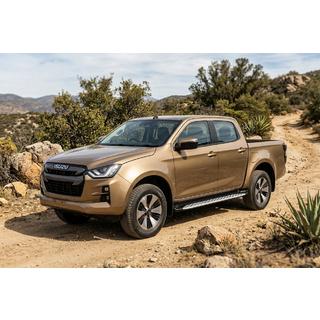 Боковые Подножки Shining V1 (2 шт., Алюминий) Isuzu D-Max 2019- гг. фото 1