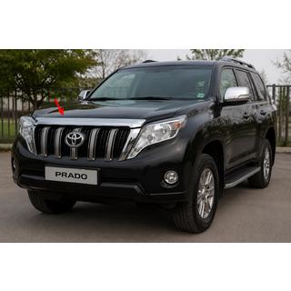 Кромка капота (2013-2017) Toyota Land Cruiser Prado 150 2009-2023 гг. фото 1