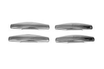 Хромированные Накладки на Ручки Дверей (4 шт, Нержавейка) фото 2