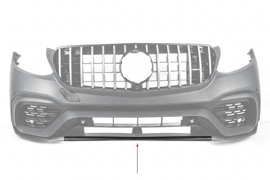 Mercedes GLC X253 2015-2022 гг. Вставка в передний бампер GLC63 AMG 2015-2019 (центральная) Фото 1