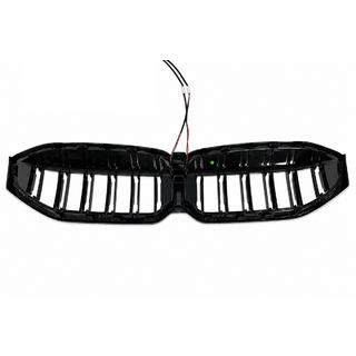 Ноздри M-Look LED (2022+, черный глянец) фото 3