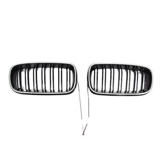 Ноздри M-Look LED (чёрный глянец) BMW X6 F16 2014-2019 гг. фото 2