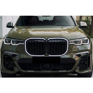Ноздри M-Look LED (2019-2022, черный глянец) BMW X7 G07 2019- гг. фото 3