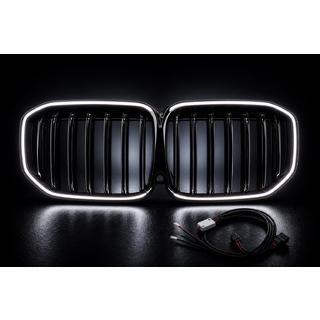 Ноздри M-Look LED (2019-2022, черный глянец)