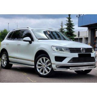 Передняя защита ST014 (нержавейка)