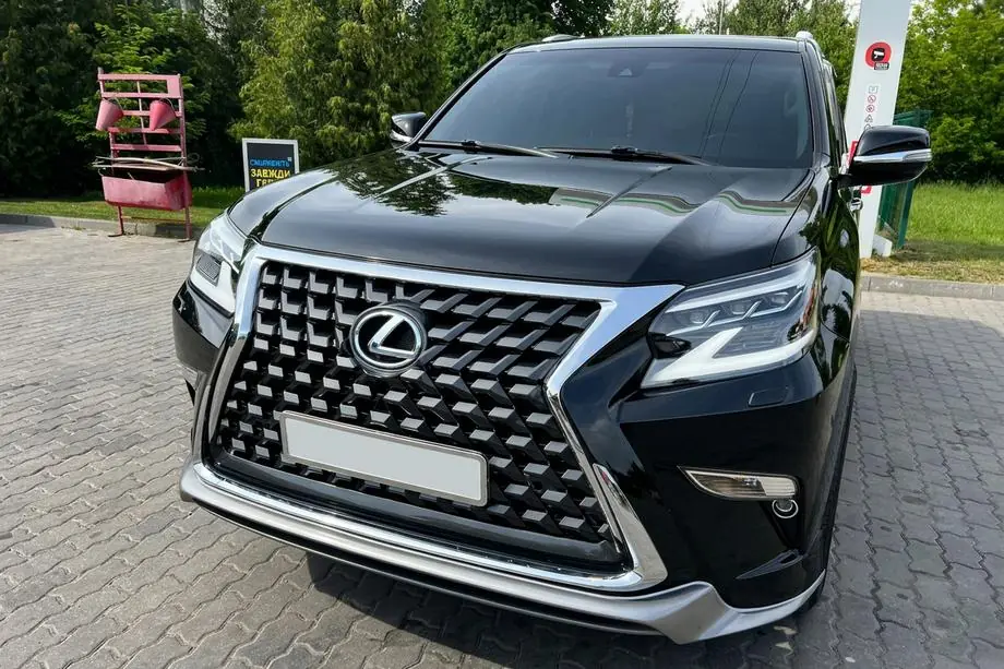 Lexus GX460 2009-2023 гг. Передняя губа Premium (2013-2023) Фото 1