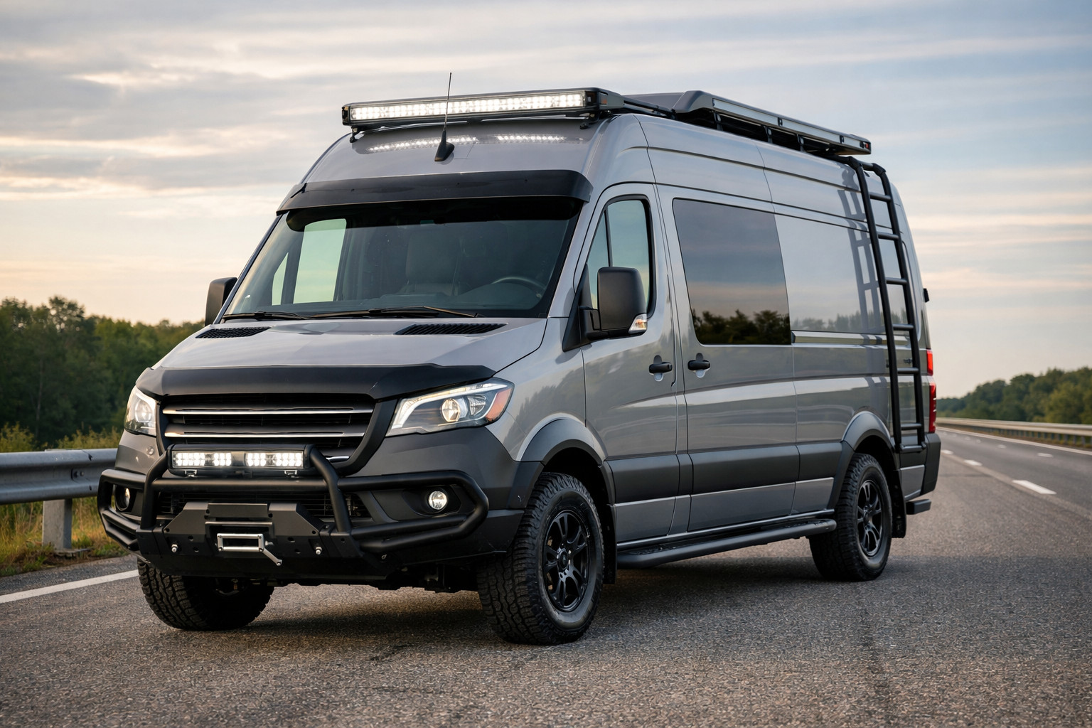 Пакет доработок Mercedes Sprinter W907/W910 для трассы: защита, комфорт и внешность