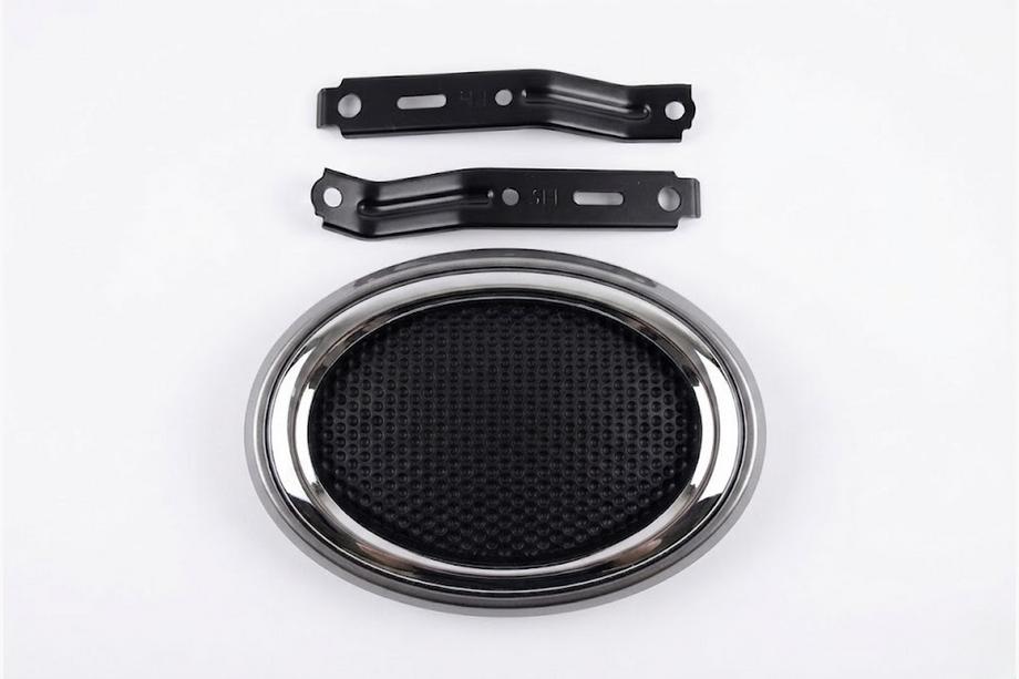 Toyota Land Cruiser Prado 150 2009-2023 гг. Передняя эмблема V4 (2013-2017, 20 см x 14 см) Image