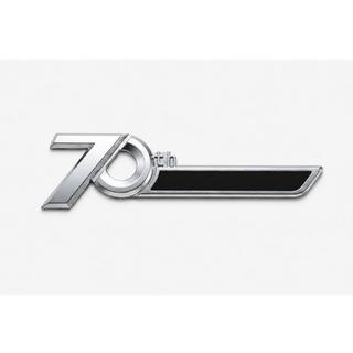 Шильдик надпись 70 лет Toyota