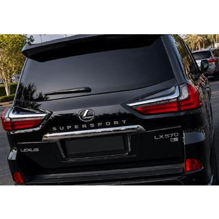Эмблема / шильдик Supersport (3 шт.) Lexus LX570/450d 2008-2022 гг. фото 1